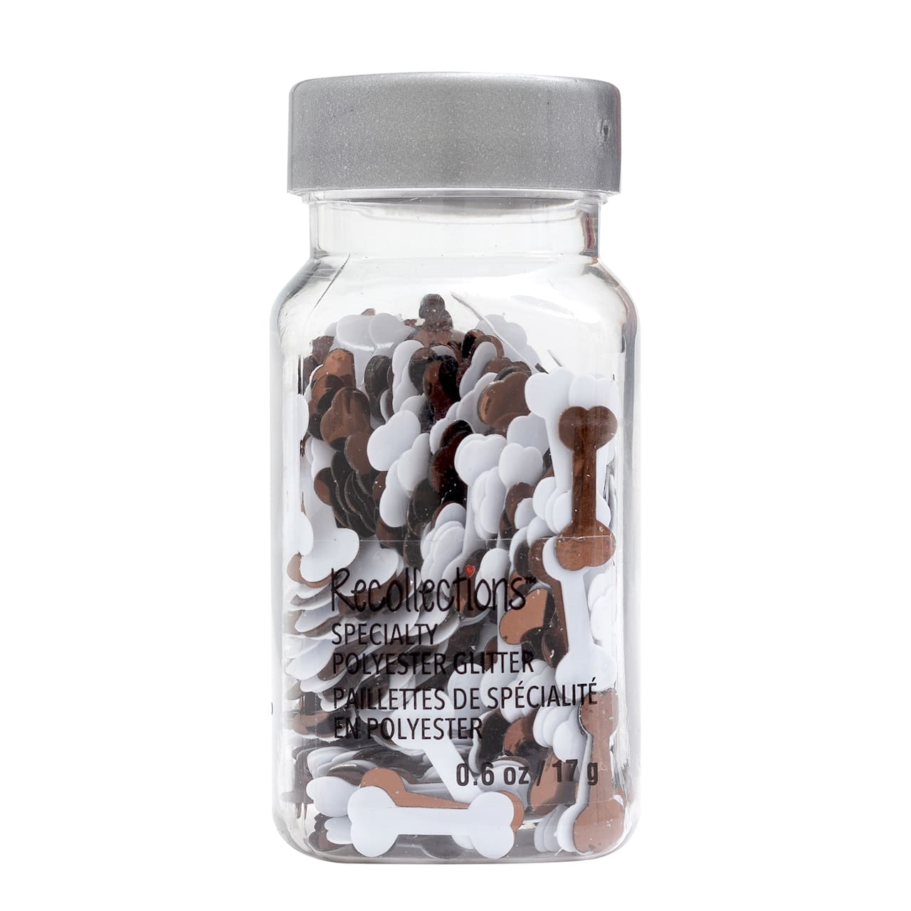 12 Pack: Dog Bone Specialty Polyester Glitter by Recollections™